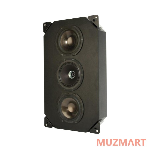 Tannoy IW63DC Черная пассивная 3-полосная АС. Встраивается в стену. Номинальная/программная/пиковая мощн. 100 / 200 / 400 Вт, 8Ом