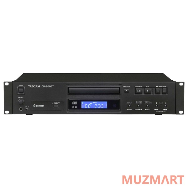 Tascam CD-200BT CD плеер Wav/MP3 c Bluetooth receiver