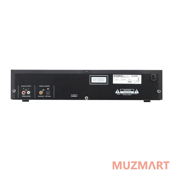 Tascam CD-200BT CD плеер Wav/MP3 c Bluetooth receiver