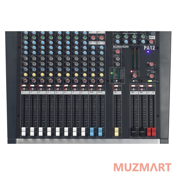 Allen & Heath PA12-CP Микшер с усилителем мощности