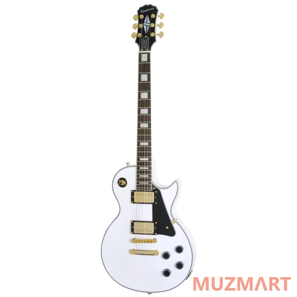 Epiphone Les Paul Custom Pro Alpine White Электрогитара