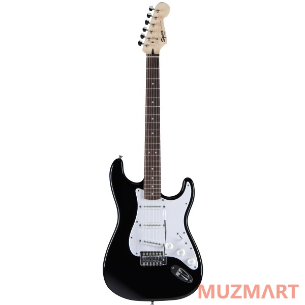 Squier Bullet Stratocaster RW Black Электрогитара
