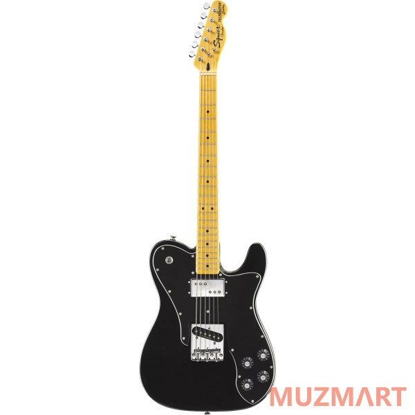 Squier Vintage Modified Telecaster Custom MN Black Электрогитара