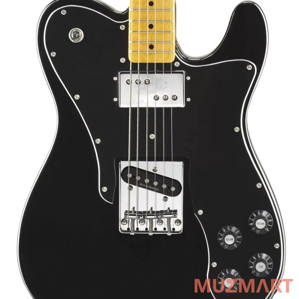 Squier Vintage Modified Telecaster Custom MN Black Электрогитара