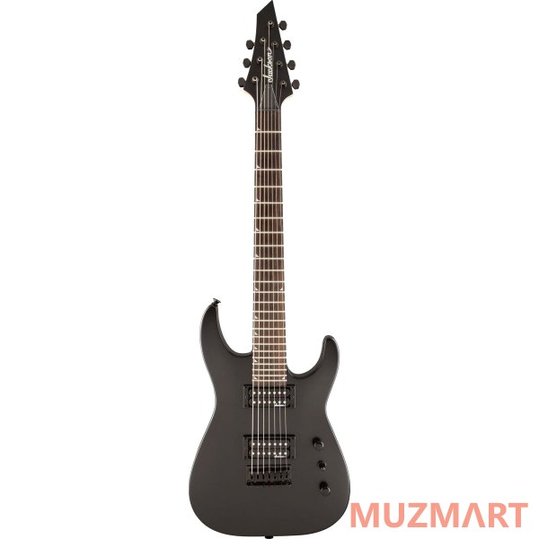 Jackson JS22-7 Dinky Satin Black Электрогитара семиструнная