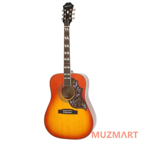 Epiphone Hummingbird Pro ACOUSTIC/ELECTRIC W/SHADOW Faded Cherry Burst Электроакустическая гитара