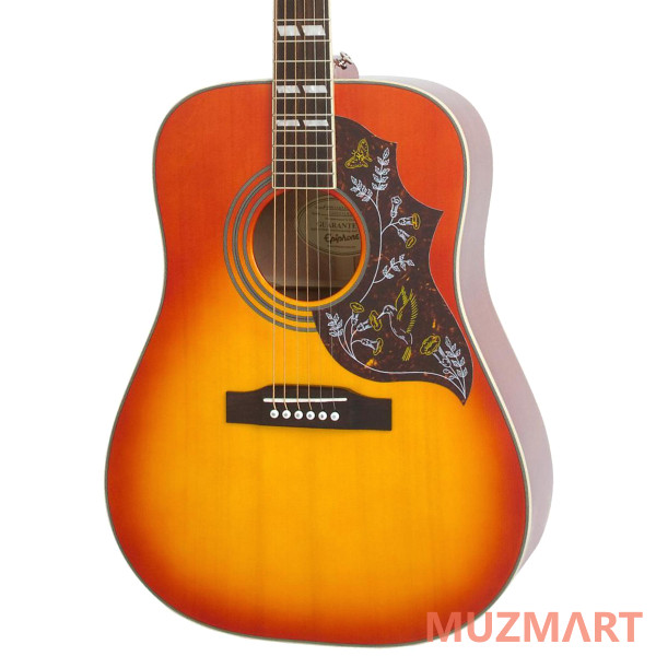 Epiphone Hummingbird Pro ACOUSTIC/ELECTRIC W/SHADOW Faded Cherry Burst Электроакустическая гитара