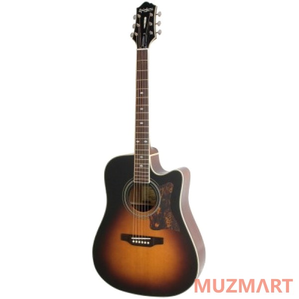 Epiphone Masterbilt DR-500MCE Vintage Sunburst Гитара 6 струнная со звукоснимателем