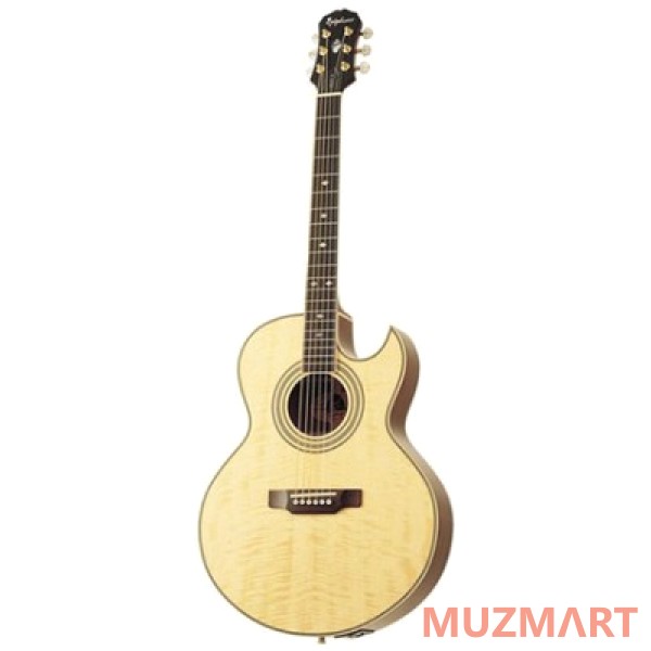 Epiphone PR-5E Natural Gold Hdwe (W/ Shadow preamp) Гитара 6 струнная со звукоснимателем