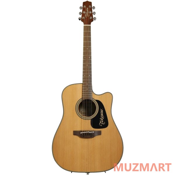 Takamine Pro Series 1 P1DC Dread Cutaway Natural W/CASE Электроакустическая гитара с кейсом