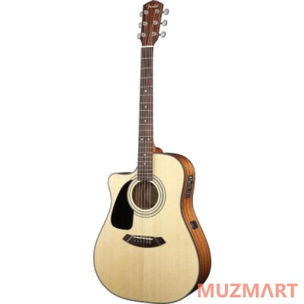 Fender CD-100CE L/H Natural Гитара левосторонняя
