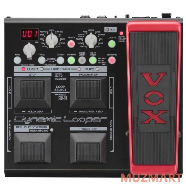 Vox Dynamic Looper VDL-1 Цифровой напольный процессор-лупер