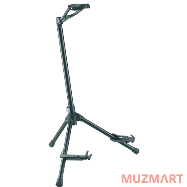 K&M 17685-000-55 Black Memphis 20 Стойка для гитары с фиксатором грифа