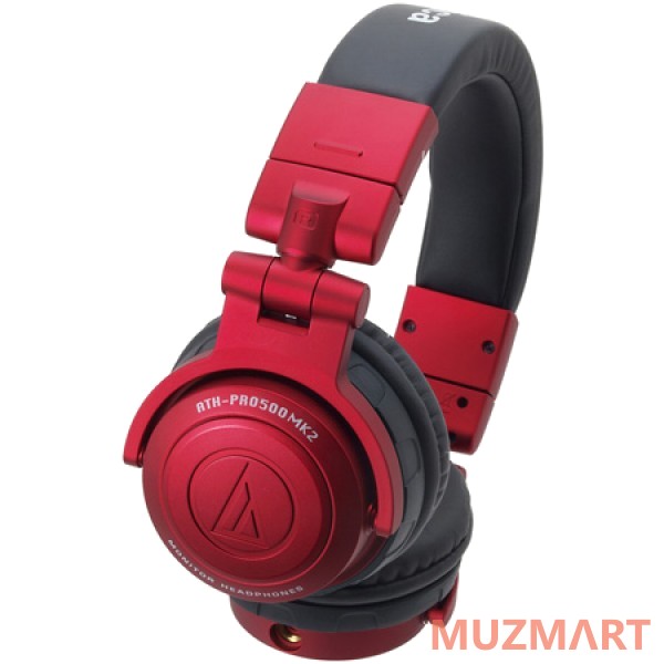 Audio-Technica ATH-PRO500MK2RD Закрытые DJ наушники