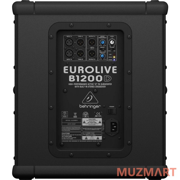Behringer B1200D-PRO Активный сабвуфер
