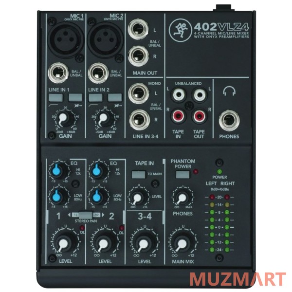 Mackie 402 VLZ 4 Микшер компактный