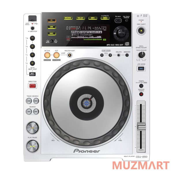 Pioneer CDJ-850-W Dj Проигрыватель MP3/CD/CD-R