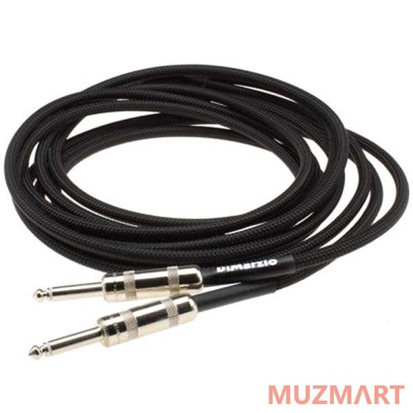 DiMarzio Instrument Cable 10` Black EP1710SSBK Кабель инструментальный Jack-Jack, 3м
