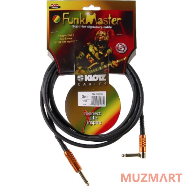 Klotz TM-R0600 Кабель инструментальный, угловой, 6м