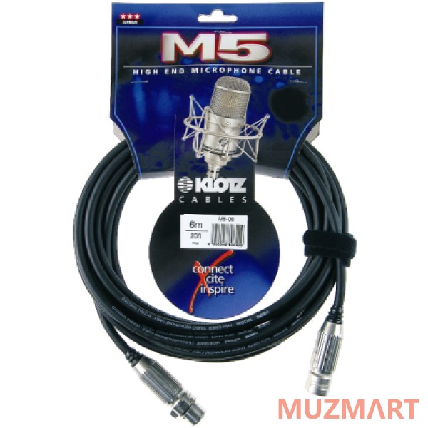 Klotz M5-06 Кабель микрофонный 6 метров