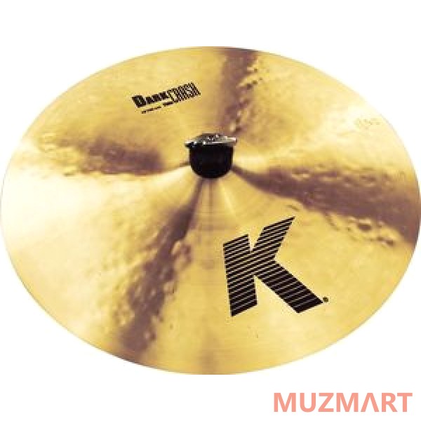 Zildjian 16` K Dark Thin Тарелка Crash, 16"