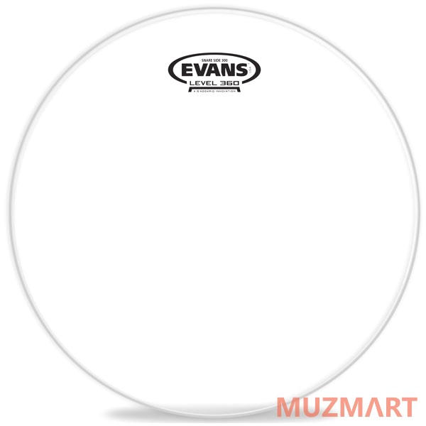Evans S13H30 Clear 300 Snare Side Нижний пластик для малого барабана 13"