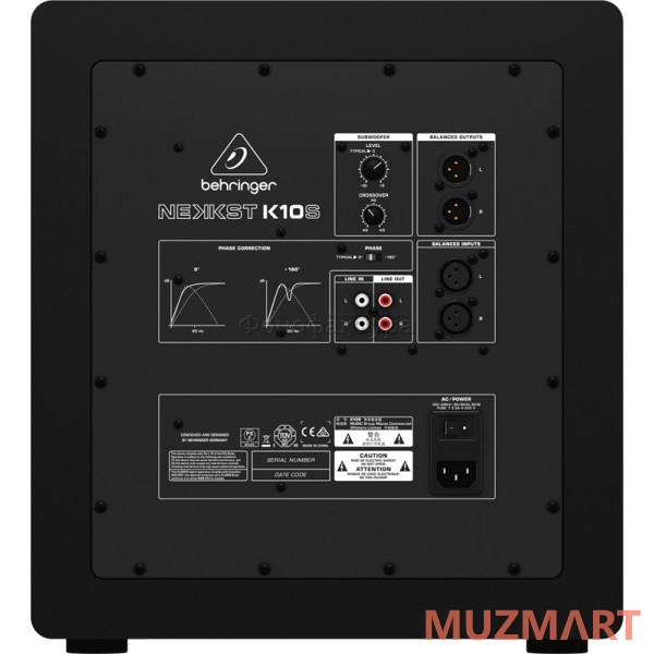 Behringer K10S Активный студийный сабвуфер