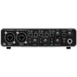 Behringer UMC204HD USB интерфейс