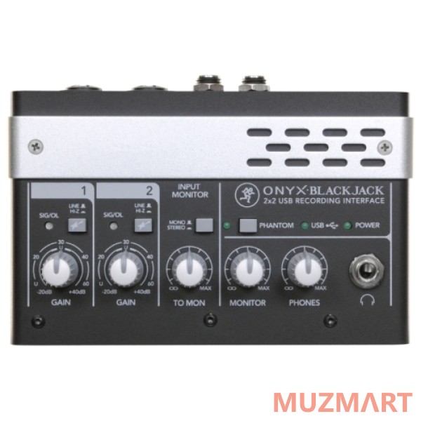 Mackie Onyx Blackjack USB интерфейс