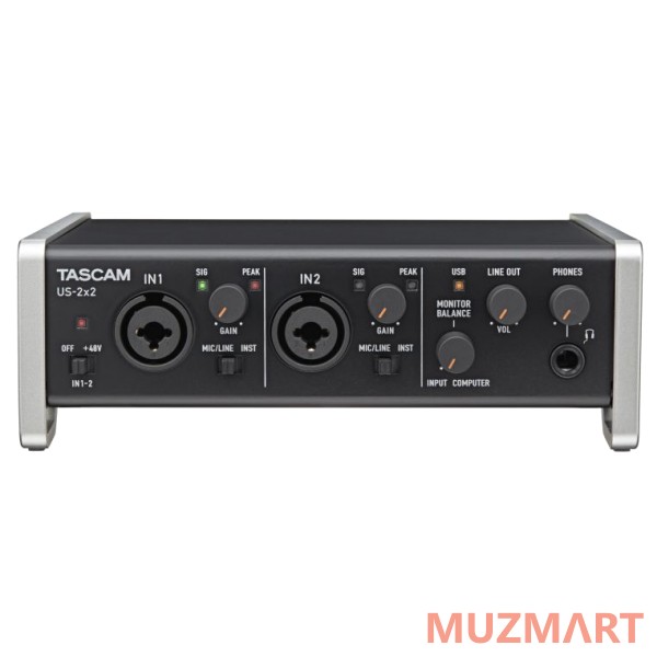 Tascam US-2X2 USB Интерфейс USB