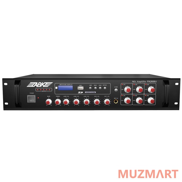 Abk PA-2606U Микшер-усилитель