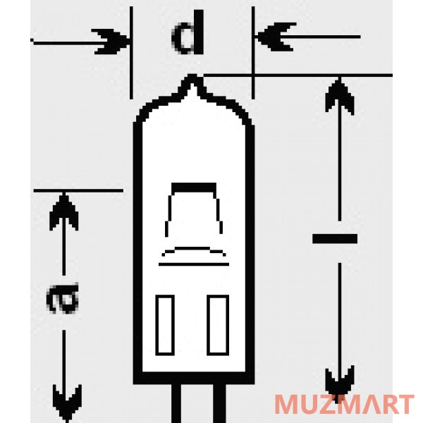Osram 64665 HLX Лампа галогенная