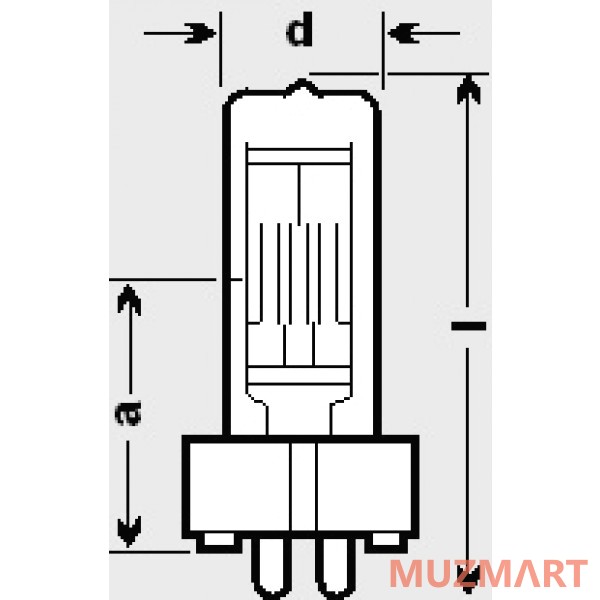 Osram 64752 Лампа галогеновая