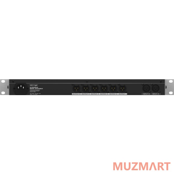 Behringer DCX2496LE Цифровая сиcтема управления громкоговорителями