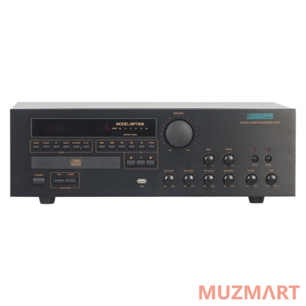 DSPPA MP-7835 Комбинированный микшер-усилитель 350 Вт