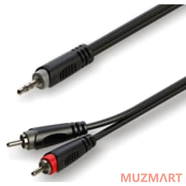 Roxtone RAYC150L1.5 Аудио-кабель 3,5 мм Stereo Jack - 2 x RCA, 1,5 м