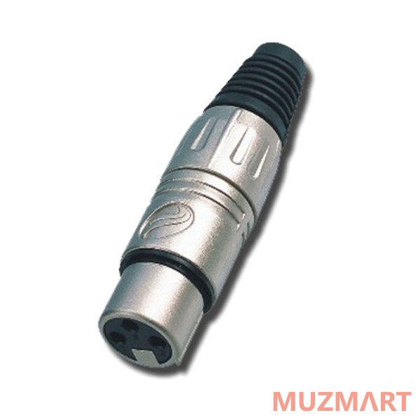 Roxtone RX001F Кабельный разъем cannon мама 3-х контактный