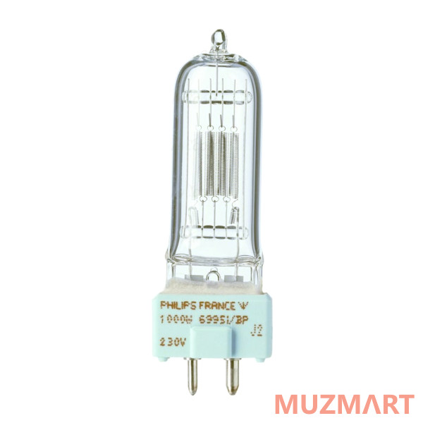 Philips 230V/1000W GY-9,5 6995 I/BP Лампа галогенная