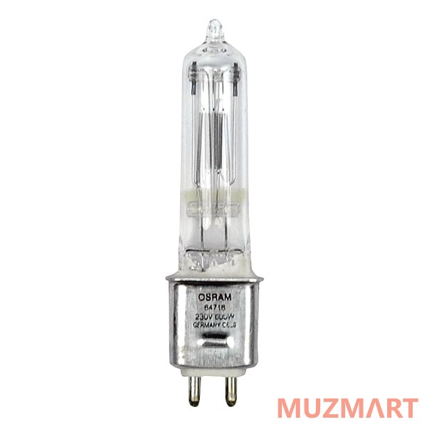 Osram 230V/600W GKV G-9,5 64716 Лампа галогенная