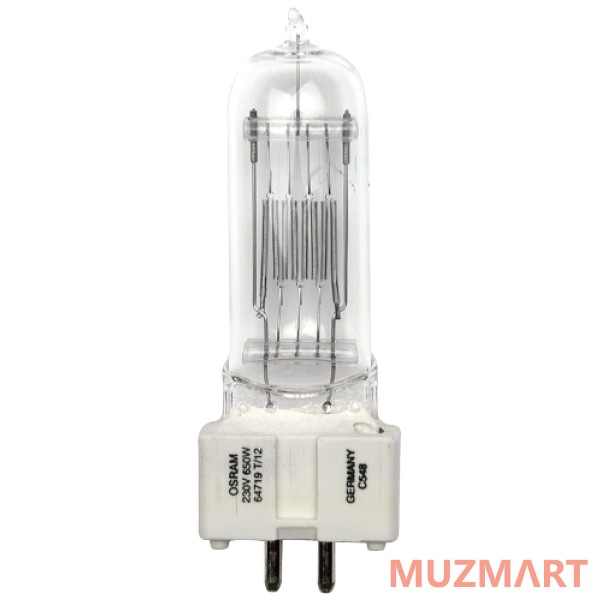 Osram 240V/650W GX-9,5 T12 64719 Лампа галогенная