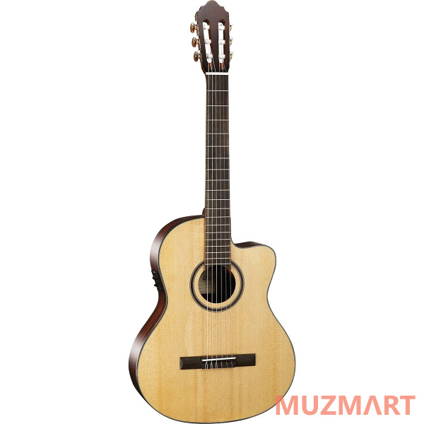 Cort AC160CFTL NAT W_BAG Классическая электроакустическая гитара с чехлом