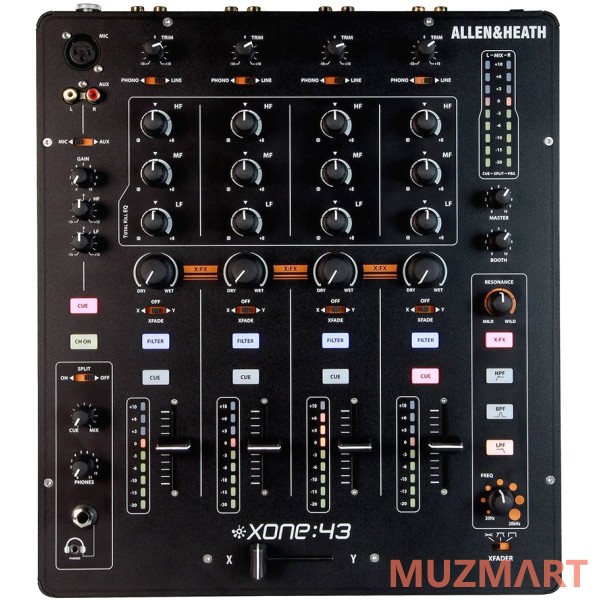 Allen & Heath XONE:43 Диджейский аналоговый микшер