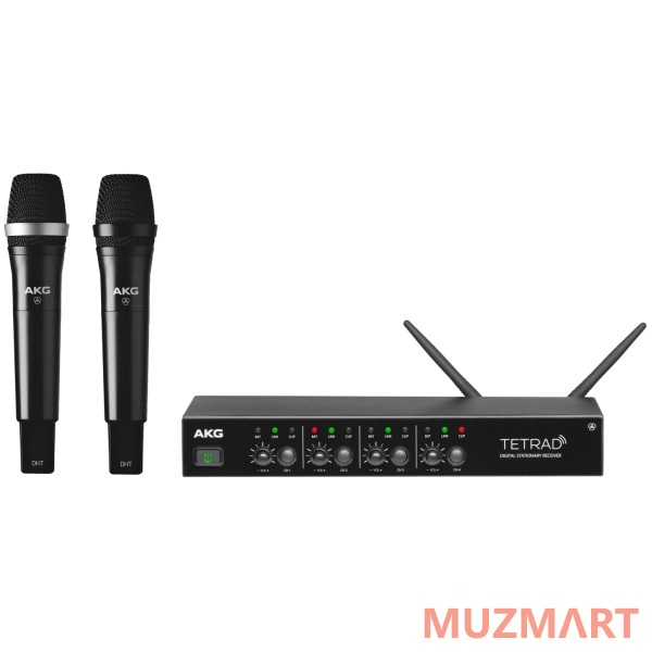 AKG DMS Tetrad Vocal Set P5 4/2 Цифровая вокальная радиосистема