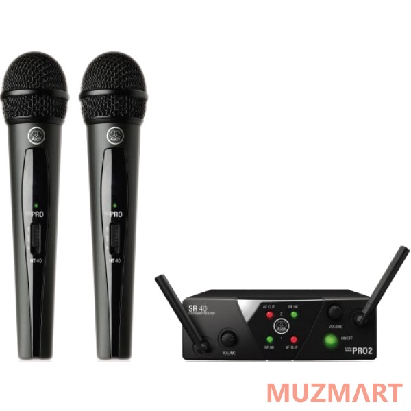 AKG WMS40 MINI2 Vocal Set BD US45A/C (660.700&662.300) Вокальная радиосистема