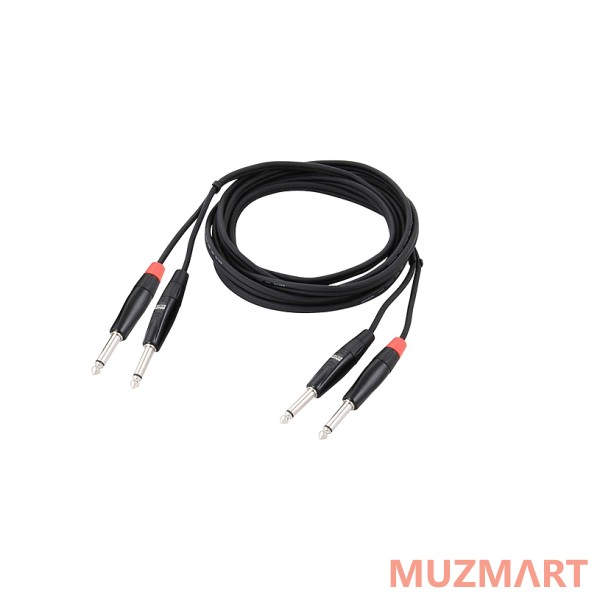 Cordial Ciu 3 PP Инструментальный кабель Jack-Jack, 3м