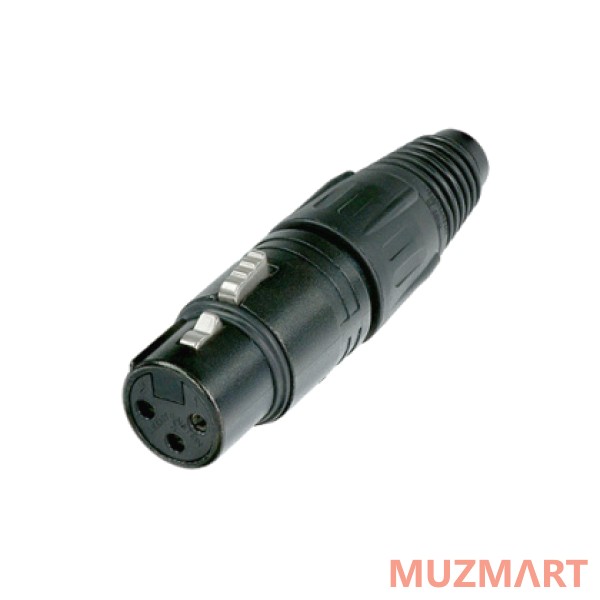Neutrik NC3FX-B Кабельный разъем