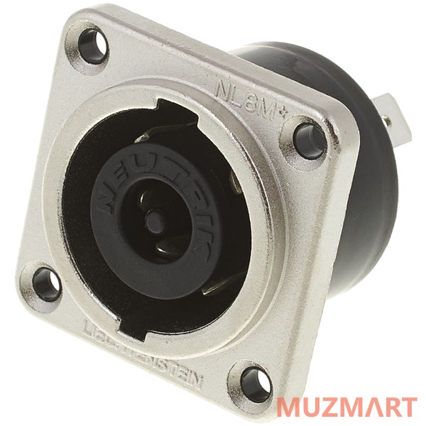 Neutrik NLT8MP Панельный разъем Speakon 8-контактный, 40А