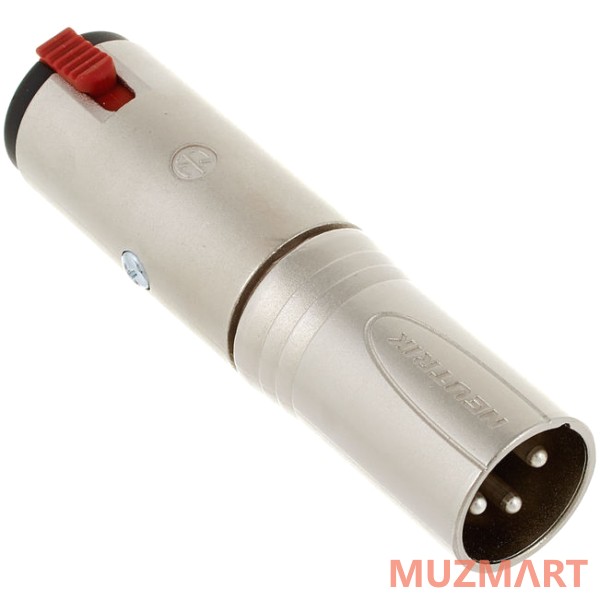 Neutrik NA3MJ Адаптер XLR male - JACK 1/4"