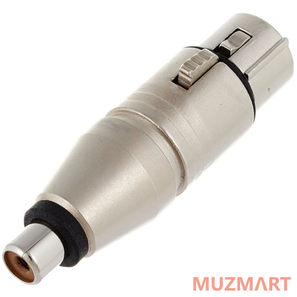 Neutrik NA2FPMF Адаптер XLR female - RCA, посеребренные контакты