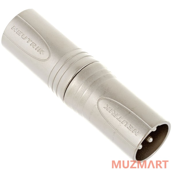 Neutrik NA3MM Адаптер-переходник XLR male - XLR male, 3 контакта